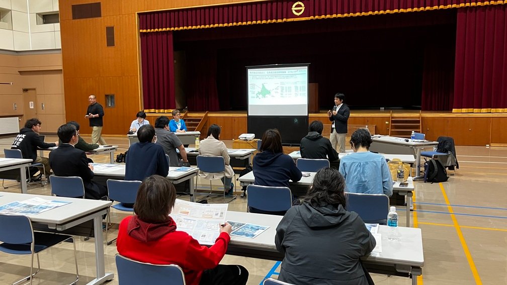 石狩市浜益地区で講演させていただきました